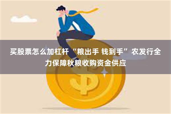 买股票怎么加杠杆 “粮出手 钱到手” 农发行全力保障秋粮收购资金供应